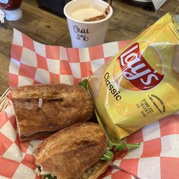 Chai Tea Latte Turkey Sandwich