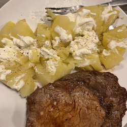 Merion Park Cheese Co - Ribeye steak with Love-A-Neh on my baked potato =bliss!