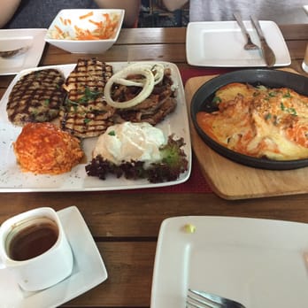 Asteria - Asteria plate and gyros in cheese sauce - Greek Near Me - Berlin, BE