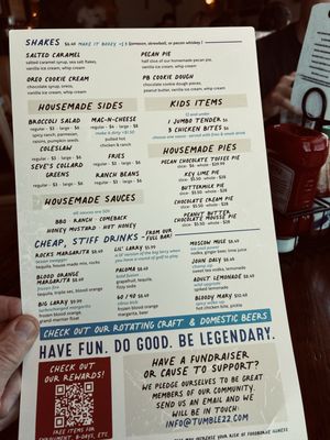 Menu photo 1 Tumble 22 Pflugerville, TX