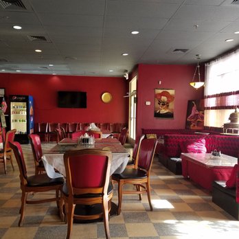 Kabob House - Interior with tables and low banquette seating - Afghan Near Me - Boise, Idaho