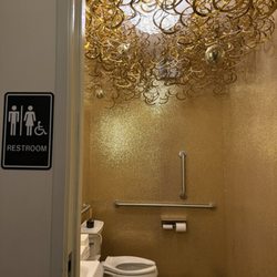 G-Love - A bathroom for the Gods and Goddesses and disco queens! Visited it twice because the playlist in there is as good as the food!