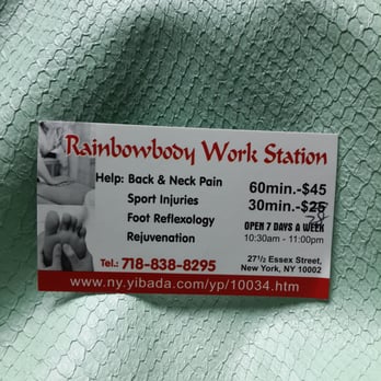 Rainbow Bodywork Station - Massage Near Me - New York, New York Rainbow Bodywork Station - Massage Near Me - New York, New York