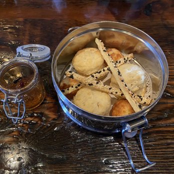 Trokay - Biscuits etc. with Onion Jam - New American Near Me - Truckee, California