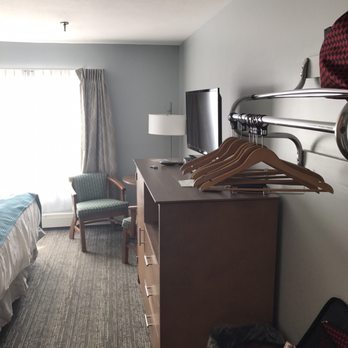 Hampton Village Resort - View from door in single king room - Hotels Near Me - Hampton, New Hampshire