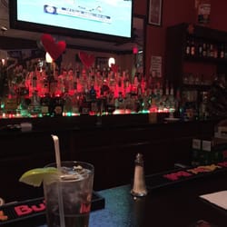 Middle of the bar. They didn't have most of the beer bottles displayed.