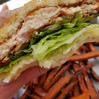 Sibling by Pushkin's - The best fried chicken sandwich ever! - New American Near Me - Sacramento, California Sibling by Pushkin's - The best fried chicken sandwich ever! - New American Near Me - Sacramento, California