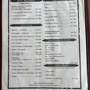 Garrett's Old Fashioned Restaurant - Menu - American Near Me - Santa Barbara, California Garrett's Old Fashioned Restaurant - Menu - American Near Me - Santa Barbara, California