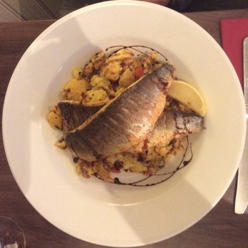 Sea Breezes - Sea Bass special £17.50 (fresh & delicious) - Seafood Near Me - Bernisdale, HLD