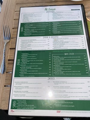 Menu photo 6 Al Fresco Palm Beach, FL