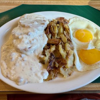 Heavenly Restaurant - Biscuits & Gravy with 2 Eggs - Breakfast & Brunch Near Me - West Yarmouth, Massachusetts Heavenly Restaurant - Biscuits & Gravy with 2 Eggs - Breakfast & Brunch Near Me - West Yarmouth, Massachusetts