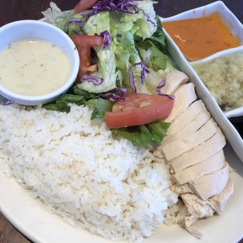 Savoy Kitchen - White meat with 1/2 salad 1/2 rice - Asian Fusion Near Me - Alhambra, California Savoy Kitchen - White meat with 1/2 salad 1/2 rice - Asian Fusion Near Me - Alhambra, California