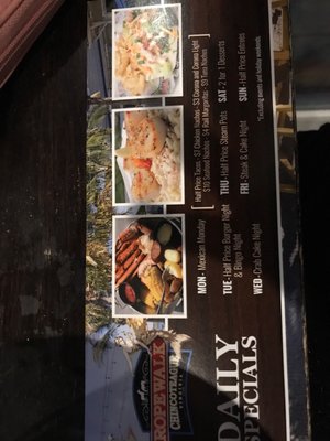 Menu photo 6 Ropewalk Chincoteague, VA