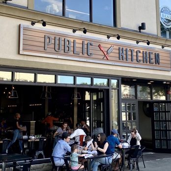 Public Kitchen - people sitting at tables outside a restaurant - Gastropubs Near Me - Wakefield, Massachusetts Public Kitchen - people sitting at tables outside a restaurant - Gastropubs Near Me - Wakefield, Massachusetts
