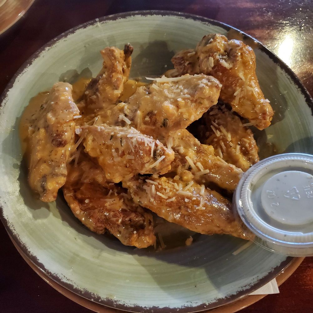 The Mason Jar Grill & Pub - Mild Garlic Parm Wings - Salad Near Me - Aurora, Ohio The Mason Jar Grill & Pub - Mild Garlic Parm Wings - Salad Near Me - Aurora, Ohio