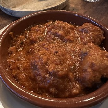 Barcelona Wine Bar - Albondigas (meatballs) - Tapas/Small Plates Near Me - Brookline, Massachusetts
