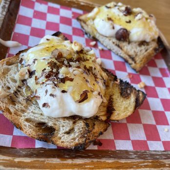 Delarosa Bishop Ranch - Burrata bruschetta, hazelnut & honey - Pizza Near Me - San Ramon, California Delarosa Bishop Ranch - Burrata bruschetta, hazelnut & honey - Pizza Near Me - San Ramon, California