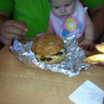 Five Guys - Even the baby wants the burger - Burgers Near Me - Baton Rouge, Louisiana