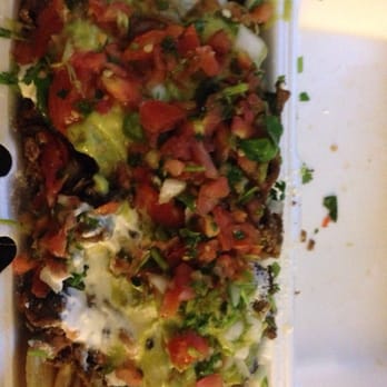 El Toro Bravo - 1/2 order super nacho only 5 dollars ! I could only eat 1/2 - Mexican Near Me - Tustin, California