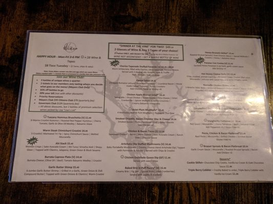 Menu photo 3 The Vine Folsom, CA Menu photo 3 The Vine Folsom, CA