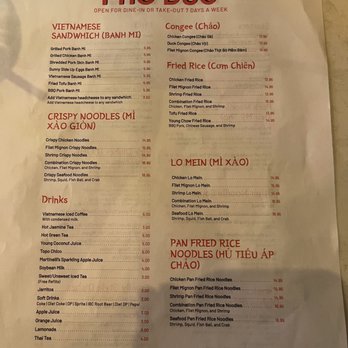 Pho Duc - Menu 2022 - Vietnamese Near Me - Grand Prairie, Texas