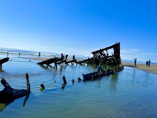 Wreck of the Peter Iredale by null