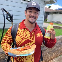 Aloha Termite & Pest Control - Our awesome technician Josiah, getting some sweet treats for World Pest Day!