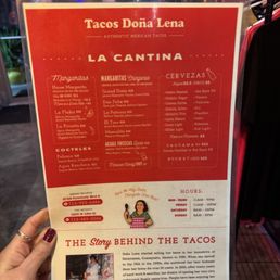 Drink Menu Drink Menu