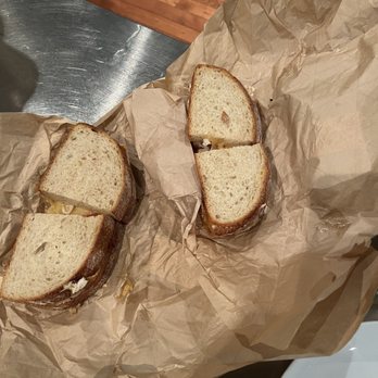 Panera Bread - And here's the pitiful sandwich you get - Salad Near Me - Geneva, Illinois