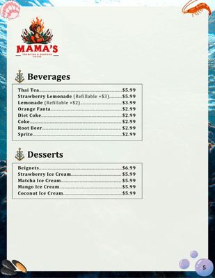 Menu photo 7 Mama's Crawfish & Seafood House Seattle, WA