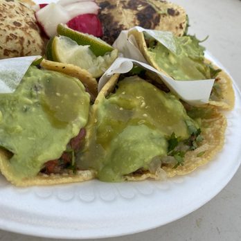 Tacos TJ Style - 1 Pastor taco  2 Asada taco  1 pastor Mulitas 1 asada Mulitas. - Tacos Near Me - Garden Grove, California