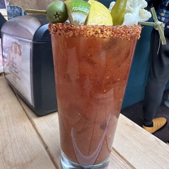 Odie B's Sunnyside - Green Chili Bloody (Maria) in this case. You can go for a Mary if you'd like. - Coffee & Tea Near Me - Denver, Colorado