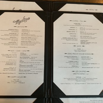 Medina Cafe - Drinks menu - Breakfast & Brunch Near Me - Vancouver, British Columbia Medina Cafe - Drinks menu - Breakfast & Brunch Near Me - Vancouver, British Columbia