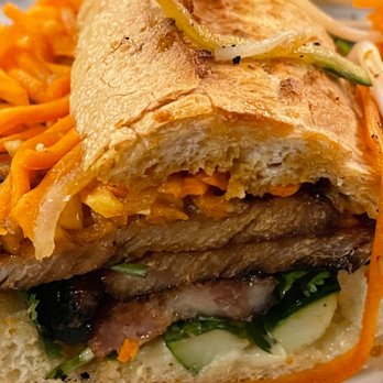 Saigon Shack - Grilled Pork Chops Sandwich - Vietnamese Near Me - New York, New York Saigon Shack - Grilled Pork Chops Sandwich - Vietnamese Near Me - New York, New York