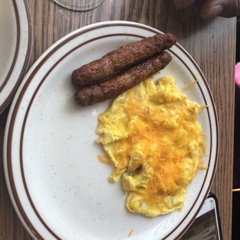 VIP's Cafe - Turkey sausage and soft scrambled with cheese - Breakfast & Brunch Near Me - Tarzana, California VIP's Cafe - Turkey sausage and soft scrambled with cheese - Breakfast & Brunch Near Me - Tarzana, California