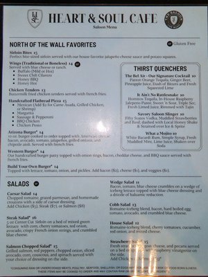 Menu photo 8 Heart And Soul Cave Creek, AZ Menu photo 8 Heart And Soul Cave Creek, AZ