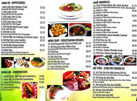 Menu photo 7 Pho Noodles Phoenix, AZ