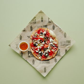 PYRO'S Fire Fresh Pizza - a pizza with toppings - Pizza Near Me - Collierville, Tennessee