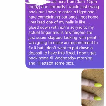 Sandal Nail-Spa - Me messaging them photos immediately after service - Nail Salons Near Me - Sylvania, Ohio Sandal Nail-Spa - Me messaging them photos immediately after service - Nail Salons Near Me - Sylvania, Ohio