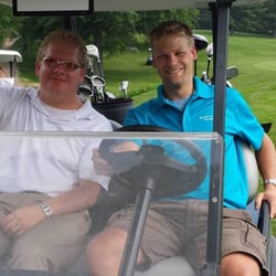 Lake Mills Massage Therapy - 2014 Chamber of Commerce Golf outing. Rock-n-Hands had a golf team and volunteered to putt putt challenge.