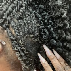 Davi Hair Braiding - This was the back of my hair
