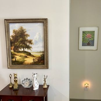 Brunswick Organizing Solutions - Transform Your Space! BOS helped a client unpack & hang artwork, creating a stunning, gallery-like display. Let us organize & style you - Home Organization Near Me - Leland, North Carolina Brunswick Organizing Solutions - Transform Your Space! BOS helped a client unpack & hang artwork, creating a stunning, gallery-like display. Let us organize & style you - Home Organization Near Me - Leland, North Carolina