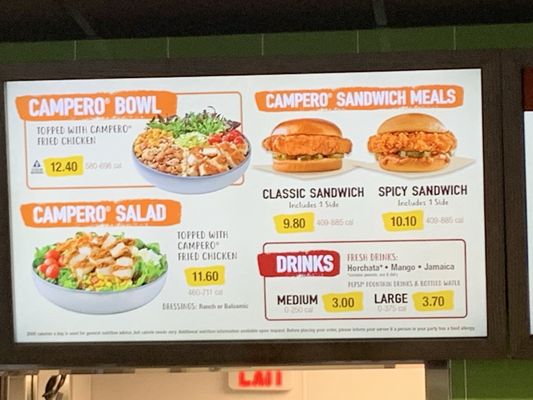 Menu photo 1 Pollo Campero Philadelphia, PA