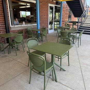 The Giddy Goat Coffee Roasters - Outdoor and an upstairs too - Coffee & Tea Near Me - Charlotte, North Carolina
