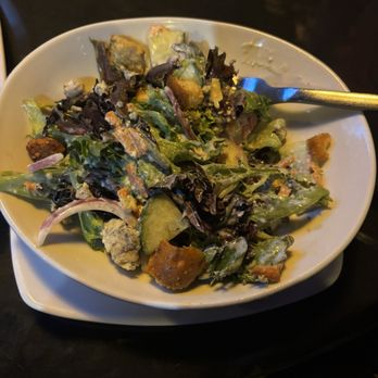 The Standard Pub - Salad drenched in dressing, making lettuce kinda wilty - Sports Bars Near Me - Modesto, California