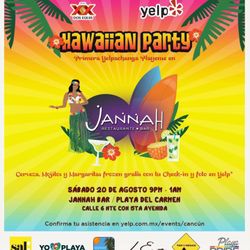 Hawaiian Party en Jannah - Listos!