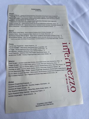 Menu photo 7 Intermezzo By Wine Cask Santa Barbara, CA