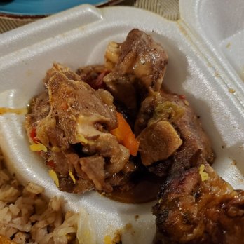 Mobay Cafe - Close up of oxtail - Cafes Near Me - Milwaukee, Wisconsin