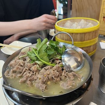 Din‘s Kitchen - fatty beef golden soup - Dim Sum Near Me - Brooklyn, New York Din‘s Kitchen - fatty beef golden soup - Dim Sum Near Me - Brooklyn, New York