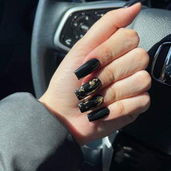 LeeLe Nail Salon - Black and gold - Nail Salons Near Me - Silver Spring, Maryland LeeLe Nail Salon - Black and gold - Nail Salons Near Me - Silver Spring, Maryland